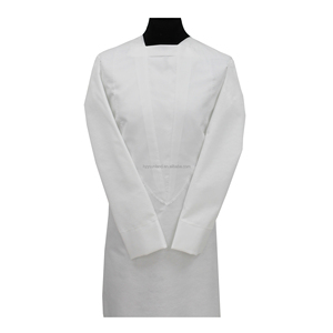 Abiti da sepoltura personalizzati in taffetà con pizzo frontale per donne adulte, per la decorazione del barile funerario, per prodotti funerari per defunti - Product Image 5