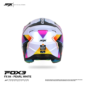 El casco de motocross JPX Fox3 con correa magnética garantiza un ajuste seguro, durabilidad y un estilo inigualable para aventuras todoterreno intensas. - Product Image 4