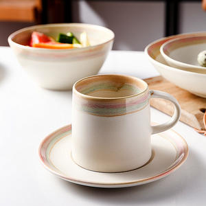 Service de table en céramique de style japonais, bol plats et assiettes d'hôtel, vente directe d'usine - Product Image 6