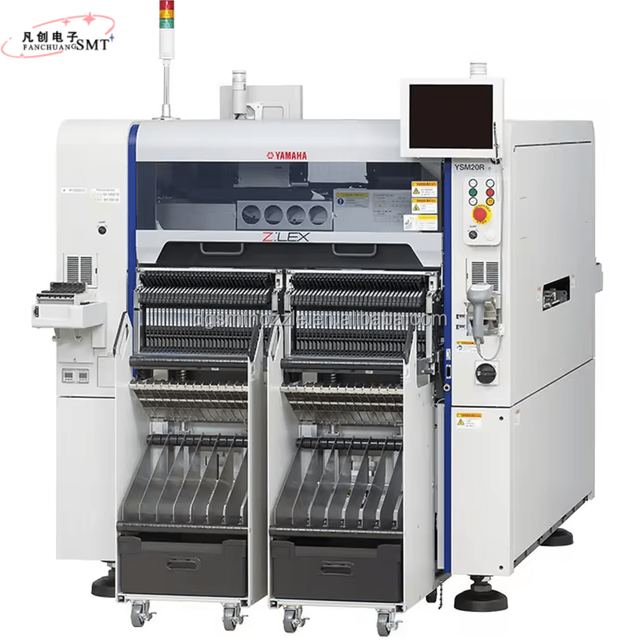 Used High Speed Automatic SMT Pick and Place Machine YAMAHA YSM20 with Engine and Motor for SMT Production Line