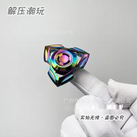 Fidget Spinner EDC anti-stress, jouet de décompression, très populaire, haute qualité, sensation tactile satisfaisante, coloré, plaqué et poli