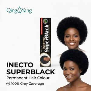 Tinte de Cabello Negro Semipermanente Original de Marca, Crema de 28 ml, Premium, Unisex, para Todo Tipo de Cabello, Hecho en China, OEM, ODM - Product Image 1