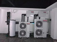 Pompe à chaleur électrique à source d'air en acier inoxydable 600L certifiée CE, haute efficacité, solaire et gaz, pour systèmes de chauffage extérieurs de camping-cars et d'hôtels