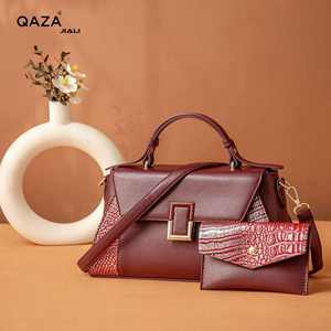 QAZA Jiali designer di 2024 di marca alla moda da donna a buon mercato borse in pelle produttori di cina - Product Image 1