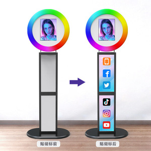 Photo Booth Tablet 360 Degree Selfie Stick Live Streaming Photography Equipment For Party Events - Product Image 4