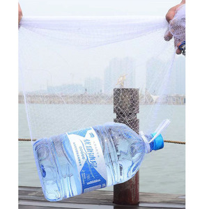 Phong Cách Nhật Bản 4ft <span class=keywords><strong>14</strong></span> Inch Cá Nhỏ Bẫy HDPE Nylon Lưới Đánh Cá Với Vòng Nhôm Và Đôi Hôn Dưới Túi Đúc <span class=keywords><strong>Net</strong></span> - Product Image 5