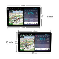Reproductor Multimedia para coche, Unidad Principal Universal de 10,2 pulgadas, DSP, 4G, Carplay, Android, pantalla de vídeo, Audio estéreo, Radio, navegación GPS