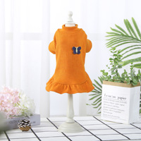 Tenue élastique et respirante en fourrure pour animaux de compagnie, vente directe, économique, avec jupes, pour chiens et chats, vente en gros, bonne qualité