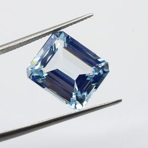 พลอยอความารีนเหลี่ยมเพชรพลอย9.00 CTS คุณภาพธรรมชาติ - Product Image 3