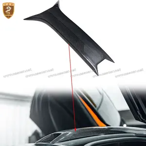 Auto Tuning Parts Glossy Black Carbon Fiber Roof Vent For Mclaren 720S