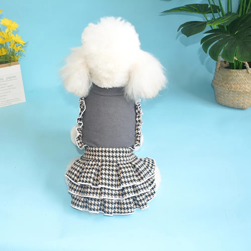 Designer Mode Haustier Kleidung Luxus Party weibliche Katze Rock niedlichen Hosenträger niedlichen Winter Hund Kleid