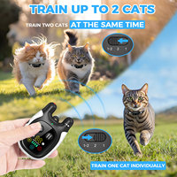 2025 Premium Katzentrainer mit Ton (16 Varianten), Vibration, Laser, 3-in-1 Fernbedienung Verhaltenskorrektur Bekämpfung von Katzen-Fettleibigkeit