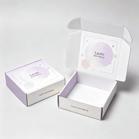 Cajas de Cartón Corrugado para Envío con Diseño de Impresión Personalizada, Cajas de Embalaje Ecológicas Compostables para Comercio Electrónico, Cajas de Correo