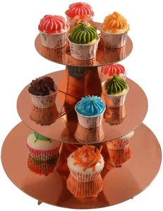 กระดาน<span class=keywords><strong>คั</strong></span><span class=keywords><strong>พ</strong></span><span class=keywords><strong>เค้ก</strong></span>กระดาษสีขาวสีทองสำหรับเด็กอุปกรณ์งานเลี้ยงวันเกิด - Product Image 4