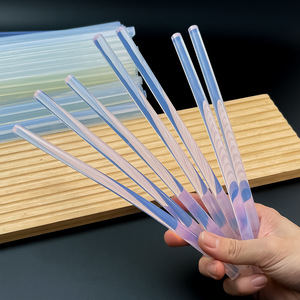 Vendita Diretta dalla Fabbrica: Bastoncini di Colla a Caldo Trasparenti da 7mm e 11mm, Barre di Silicone per Pistole a Colla Calda - Product Image 2
