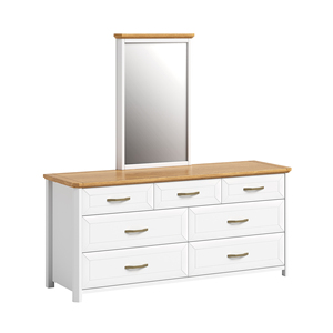 <span class=keywords><strong>Commode</strong></span> moderne à 7 tiroirs en chêne massif, fabrication directe d'usine, <span class=keywords><strong>commode</strong></span> à 7 tiroirs blanche - Product Image 3