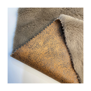 Vendita calda in fabbrica tessuto in pelliccia sintetica peluche stile Dooby per cappotto cuscino borsa colletto accessori di indumento per le ragazze uso tappezzeria - Product Image 3