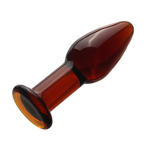 3cm Diameter <strong>Small</strong> Size Multiple Colors Transparent Glass Anal Plug Waterproof Female Anal Masturbator Novice Sex Toy BDSM Toys - Product Image 3