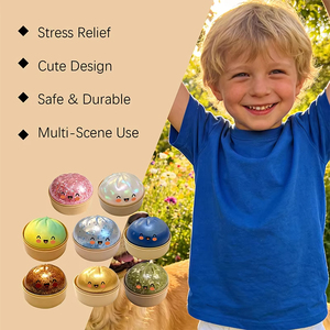 Balle anti-stress souple à rebond lent en forme de boulette, pour la décompression, cadeaux d'anniversaire pour enfants et adultes - Product Image 3