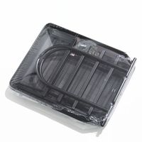 Organisateur de bureau extensible à 4 niveaux pour la maison, support de rangement en fil métallique portable pour documents A4, plateau de classement, étagère à livres
