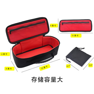 Tool Duffle Bag 37x28x8cm Water Resistant Nylon Lining Top Handle Padded Handle Tool Storage Case - Product Image 5