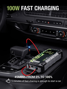 Bộ khởi động đa chức năng Yesper Armor Heating, bộ khởi động nhanh, bộ đổi nguồn 3000A công suất cao, bộ khởi động ô tô cho SUV - Product Image 4