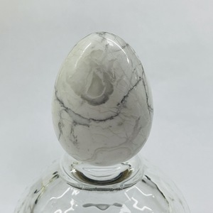 Huiying การเริ่มต้นใหม่ที่มีค่าการรักษาหินแจสเปอร์หินไข่ผลึก yoni Egg - Product Image 3