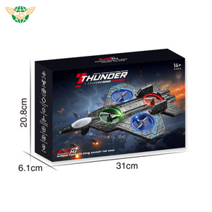 2025 mới 2.4GHz điều khiển từ xa máy bay chiến đấu máy bay phản lực EPP diễn viên đóng thế điều khiển từ xa bọt máy bay chiến đấu máy bay đồ chơi với đèn LED - Product Image 6