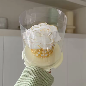 Haute qualité maison mariage pièce maîtresse décor pour toujours Rose fleurs conservées Roses une longue durée <span class=keywords><strong>de</strong></span> vie fleurs conservées avec boîte - Product Image 1