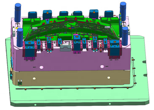 Piezas de inyección de plástico para coche, moldes de inyección de plástico para automóvil, Servicios de fabricación de molde en la industria de automóviles - Product Image 3
