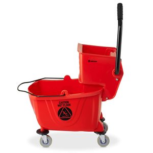 Serpillière avec <span class=keywords><strong>seau</strong></span> à roulettes de grande capacité, <span class=keywords><strong>seau</strong></span> à essorage non adapté au modèle <span class=keywords><strong>rétractable</strong></span> et pliable Camouflage, sans pli, 10l, 1 pièce - Product Image 2