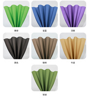 Carton ondulé de carte d'artisanat de couleur simple face papier A4 50X70 cm Arts & Crafts Print Carton emballé pour emballer des cadeaux d'emballage