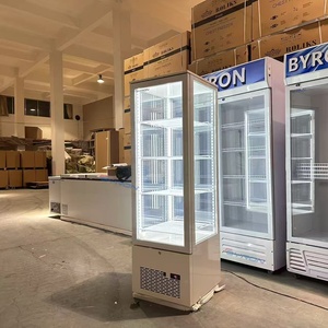Réfrigérateurs verticaux à 4 côtés en verre Byron, <span class=keywords><strong>vitrine</strong></span> à gâteaux, supermarché pour hôtel, <span class=keywords><strong>buffet</strong></span> - Product Image 4