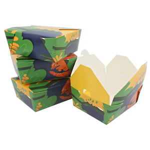 Offre Spéciale personnalisé imprimé Kraft déjeuner repas boîtes alimentaires jetables Restaurant emporter conteneurs avec conception articulée pour Sushi sucre - Product Image 6