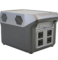 Station d'alimentation portable 1500W avec panneaux solaires 300W 260WH, générateur solaire grande capacité pour urgences domestiques