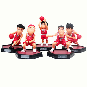 ใหม่สแลมดังค์ต้นแบบ xiangbei Wuhu Sakuragi hanadao Rukawa เมเปิ้ล <span class=keywords><strong>Mitsui</strong></span> shouban 1:1โมเดลเครื่องประดับพีวีซีบรรจุกล่อง - Product Image 6