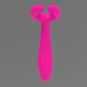 Vibrateur de masturbation pour femmes, stimulateur de clitoris en forme de Y, bâton de <span class=keywords><strong>massage</strong></span> du pénis, jouet sexuel flexible pour adultes - Product Image 4
