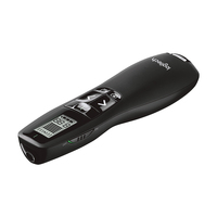 로지텍 R800 PPT 특수 펜 그린 펜 사무용 LED 라이트 2.4Ghz USB 무선 리모컨 페이지 넘김 데모레이션