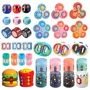 Cubo giratorio Magic Bean Intelligence Fingertip, rompecabezas para niños y juguete de desarrollo de inteligencia para aliviar el estrés - Product Image 2