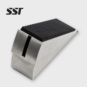 Large Stainless Steel Adjustable Height Wedge <b>Door</b> Bottom <b>Spring</b> Non-Slip Rubber <b>Door</b> Stop Silver European Design Easy Outdoor - Product Image 1