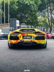 Pour <span class=keywords><strong>Lamborghini</strong></span> <span class=keywords><strong>Aventador</strong></span> LP700 Kit de carrosserie en Fiber de carbone sèche LP700 OEM becquet de diffuseur de lèvre avant en Fiber de carbone - Product Image 4