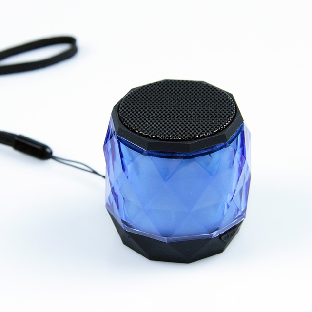 Dimand Led Wireless Wi-Fi Portable Speaker Built-in Battery & Mic Single Color LED Display 5-10W Output Phone & Video Call Mini
