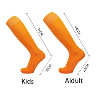 Haute Qualité Respirant Antidérapant Football Sweat Football Chaussettes Coton Chaussettes Antidérapantes Genou Football Chaussettes pour Garçons Filles