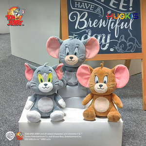 Juego de Peluches Auténticos de <span class=keywords><strong>Tom</strong></span> <span class=keywords><strong>y</strong></span> <span class=keywords><strong>Jerry</strong></span>, <span class=keywords><strong>Muñecos</strong></span>, Regalo de Cumpleaños para Niños, Venta al Por Mayor, Tendencia 2026 - Product Image 1