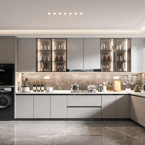 Soluciones Personalizadas de Muebles de Cocina con Gabinetes de Estilo Moderno y Encimeras de Mármol - Product Image 1