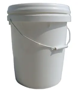 Cheap and durable 5L food bucket paint bucket sold by box