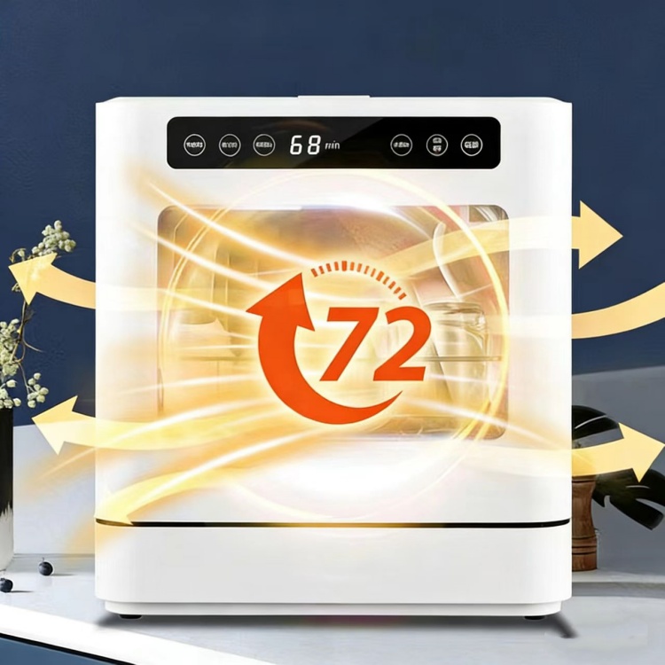 Cheap Price Electric Countertop Mini Smart Dishwasher Fully Automatic Drying and Disinfection Tablets for Dishwasher