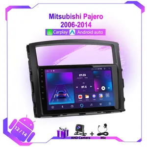 Đầu màn hình đa phương tiện Carplay Car Radio Android Auto cho Mitsubishi Pajero 2006-2014, đầu phát video 2DIN, màn hình IPS, tích hợp 4G WIFI - Product Image 2