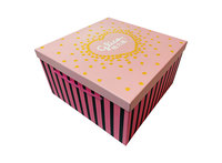 Boîte à bijoux en carton rigide kraft personnalisée de luxe avec couvercle et logo UV Emballage de boîte-cadeau pour petite entreprise