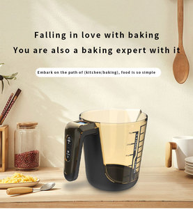 Venta al por mayor Hogar 1000ml <span class=keywords><strong>Nuevo</strong></span> diseño Digital Cocina Pesaje Separable Líquido Taza medidora Báscula - Product Image 3